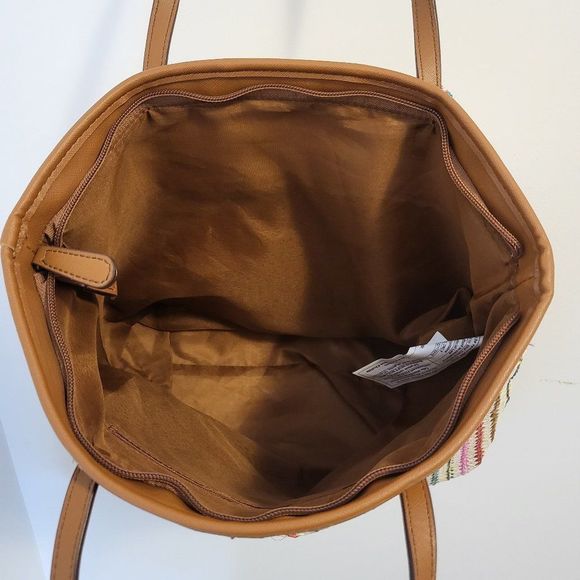 Raphia knitted purse  - Picture 6 of 8